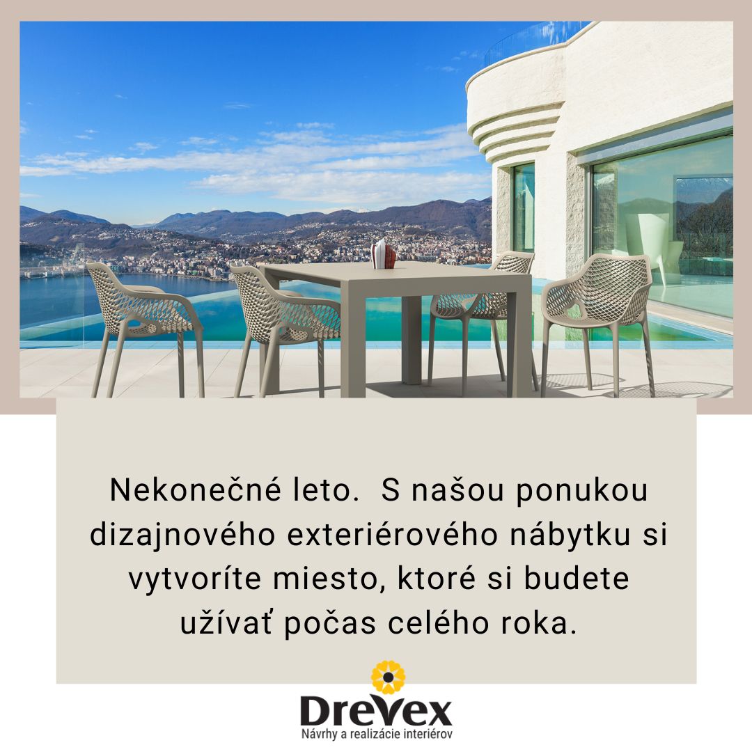 Kvalitné exteriérové stoličky a kreslá